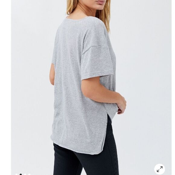 NWT UO Out From Under Stay Gold Knotted Tunic Top - Picture 4 of 6